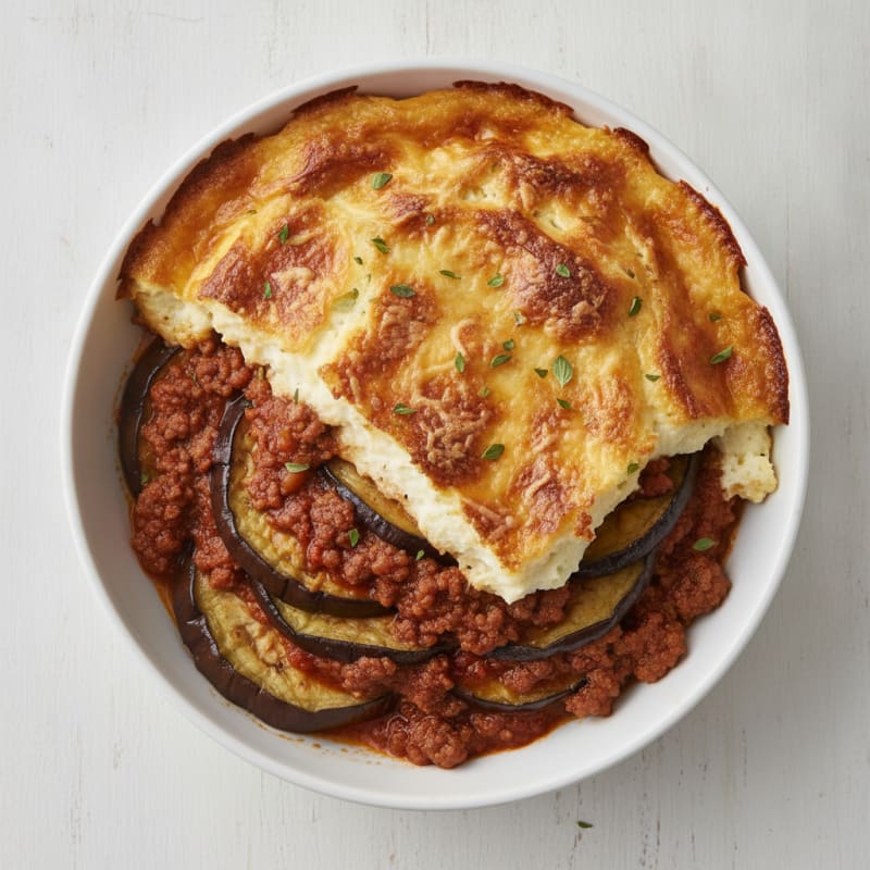 Classic Beef Moussaka Bake