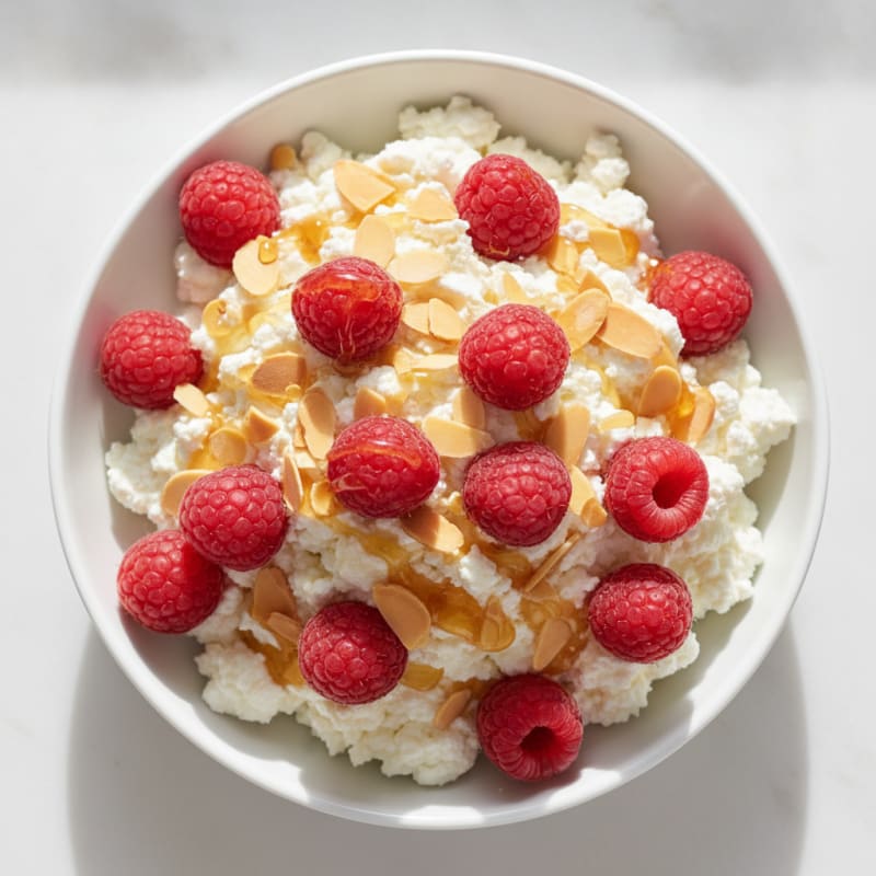 Creamy Cottage Cheese and Berry Protein Bowl