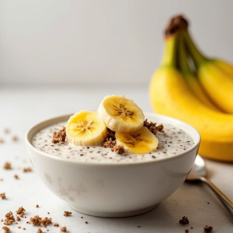 Silky Banana Chia Pudding