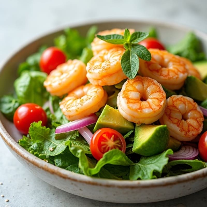 Fresh Citrus Shrimp and Creamy Avocado Salad