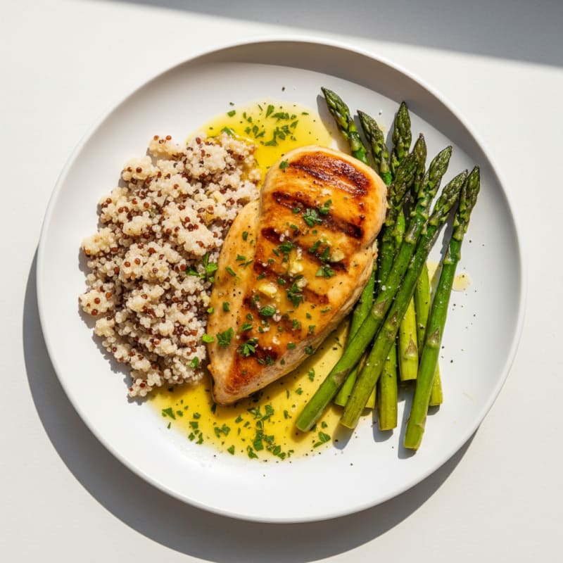 Pan-Seared Chicken with Lemon-Herb Sauce