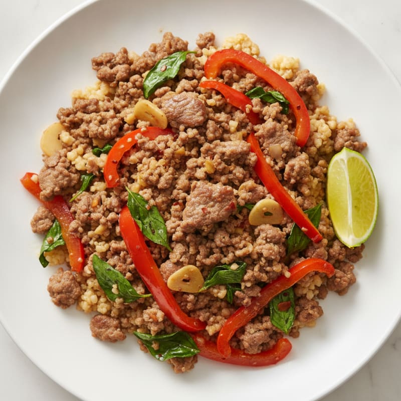 Thai Basil Beef Stir-Fry