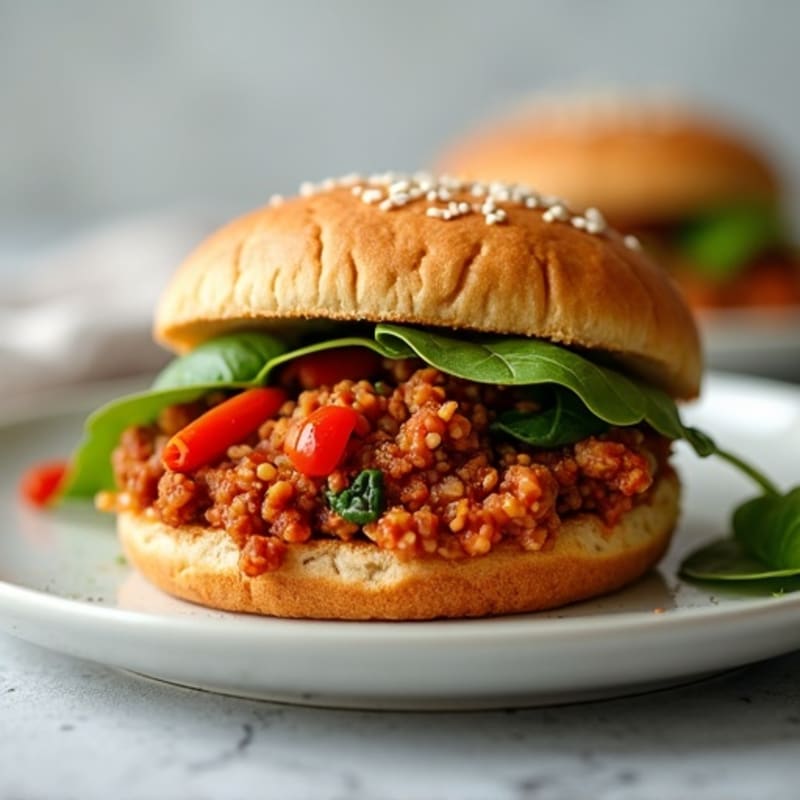 Healthy Lean Ground Turkey Sloppy Joes with Veggies