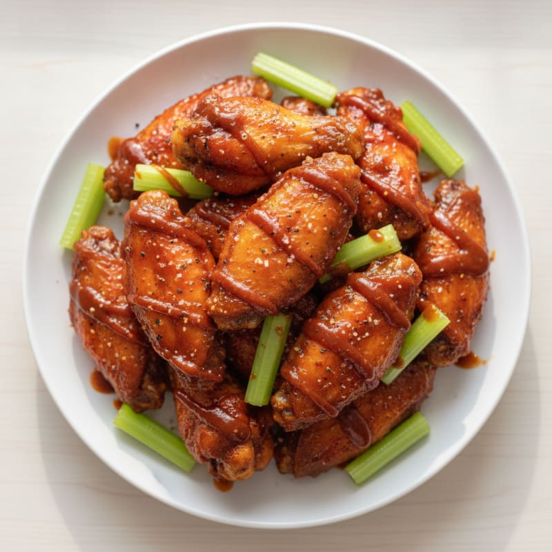 Spicy BBQ Chicken Wings