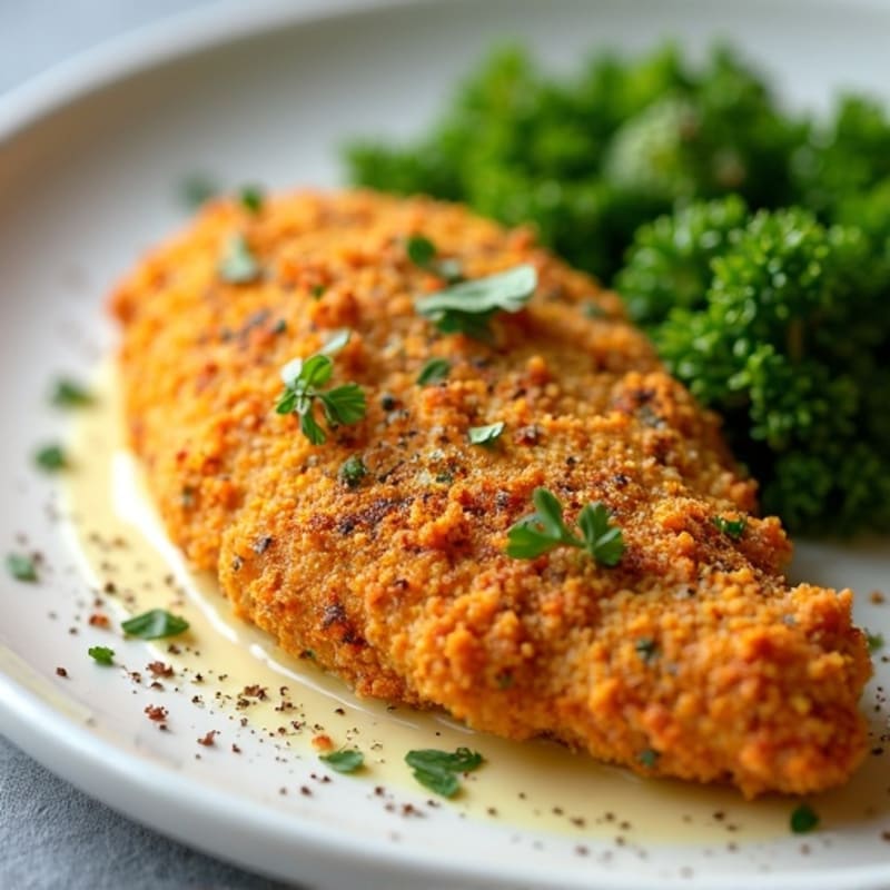 Crispy Baked Buttermilk Chicken with Herbs