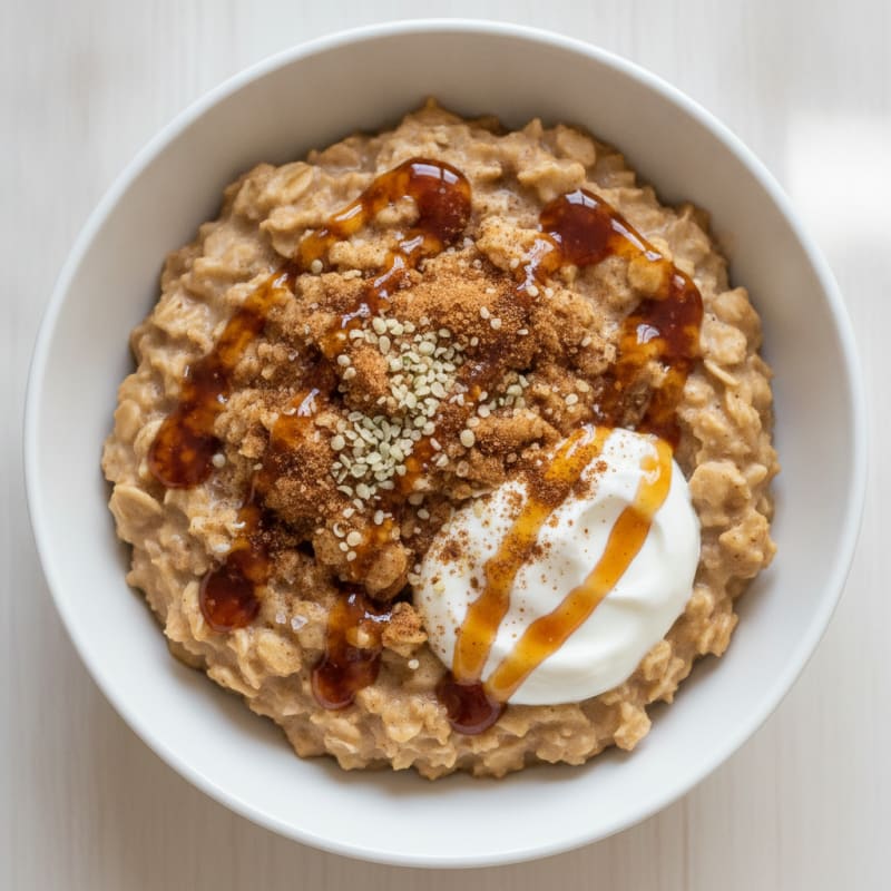 Maple Brown Sugar Protein Oatmeal