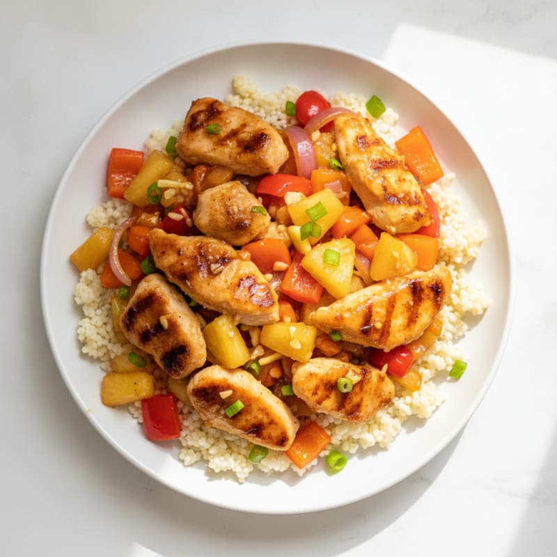 Sweet and Sour Chicken Stir-Fry