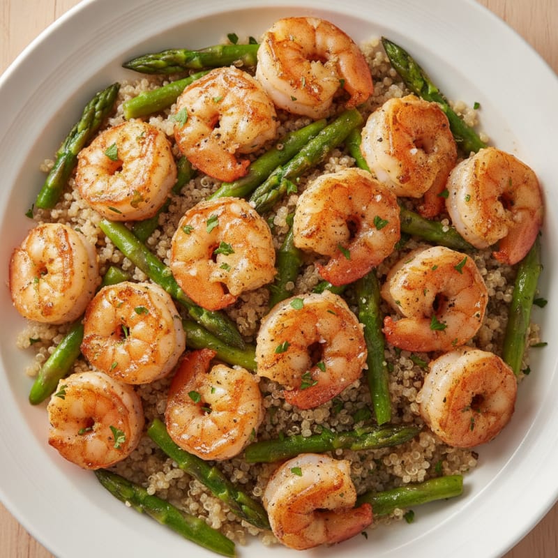 Roasted Garlic Herb Shrimp