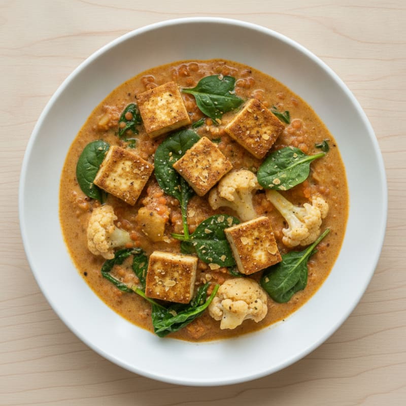 Lentil and Vegetable Coconut Curry