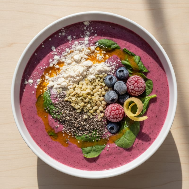 Berry Ginger Anti-Inflammatory Smoothie