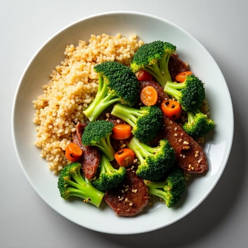 Lean Beef and Crispy Broccoli Stir-Fry