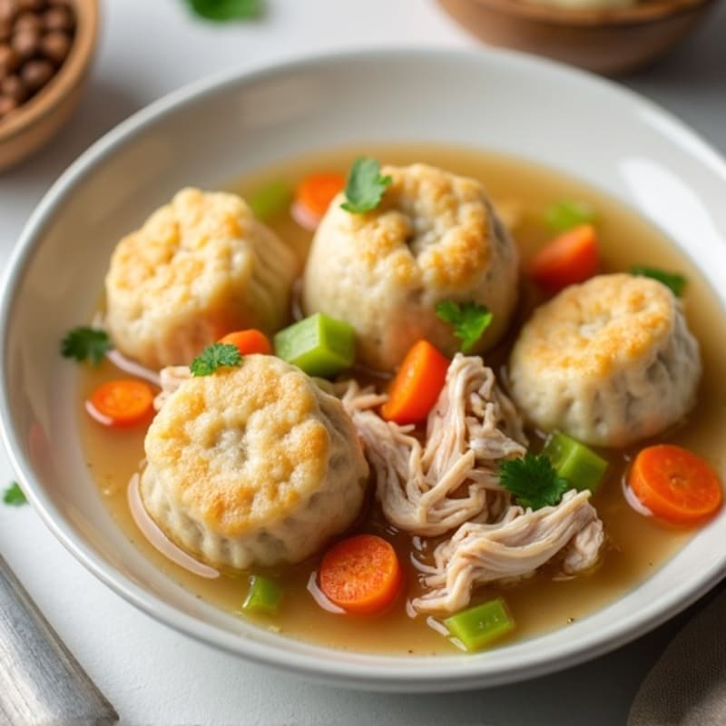 Wholesome Chicken and Dumplings