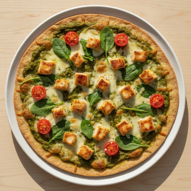 Chicken Pesto Pizza