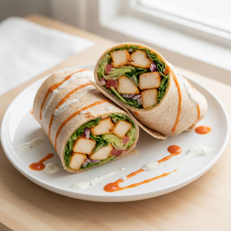 Buffalo Ranch Chicken Wrap