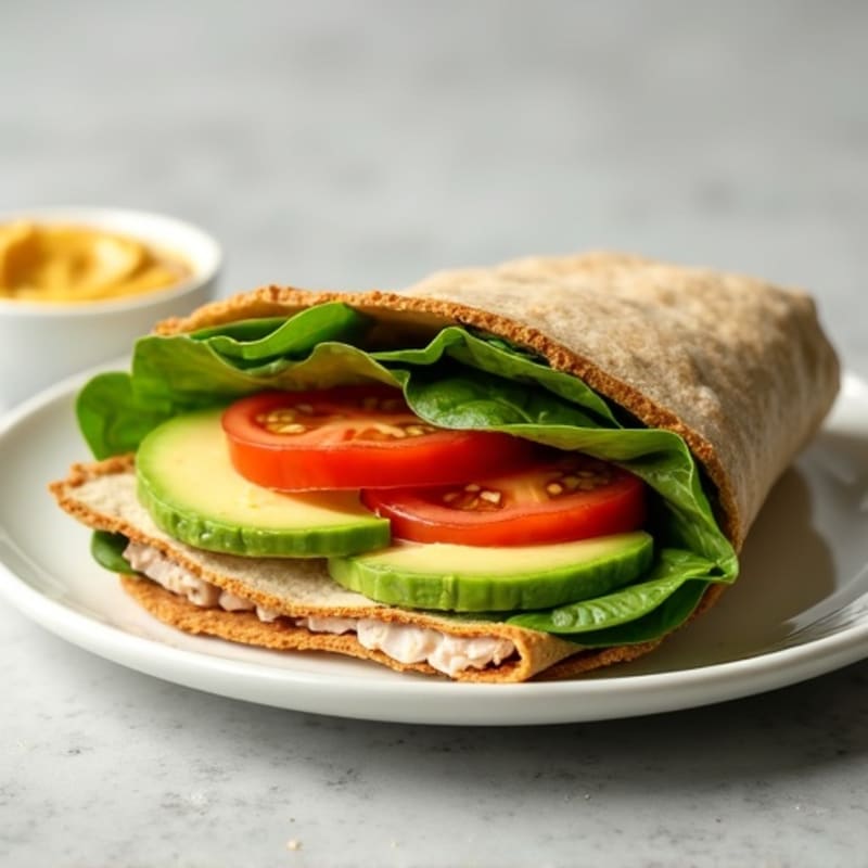 Fresh Turkey Avocado Wrap