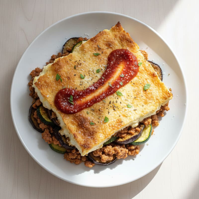 Classic Greek Lamb Moussaka