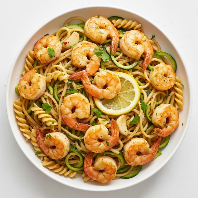 Zesty Garlic Butter Shrimp Scampi