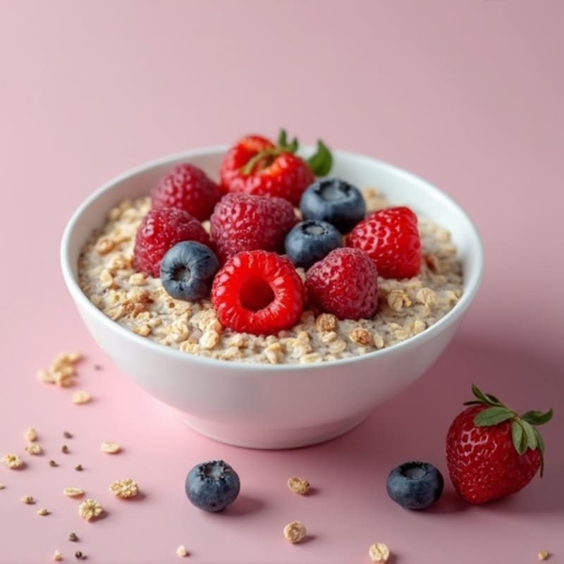 Creamy Berry Oatmeal