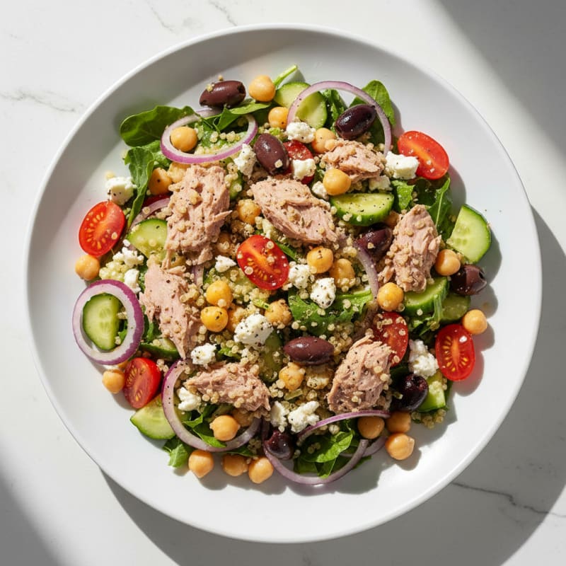 Mediterranean Tuna and Quinoa Salad