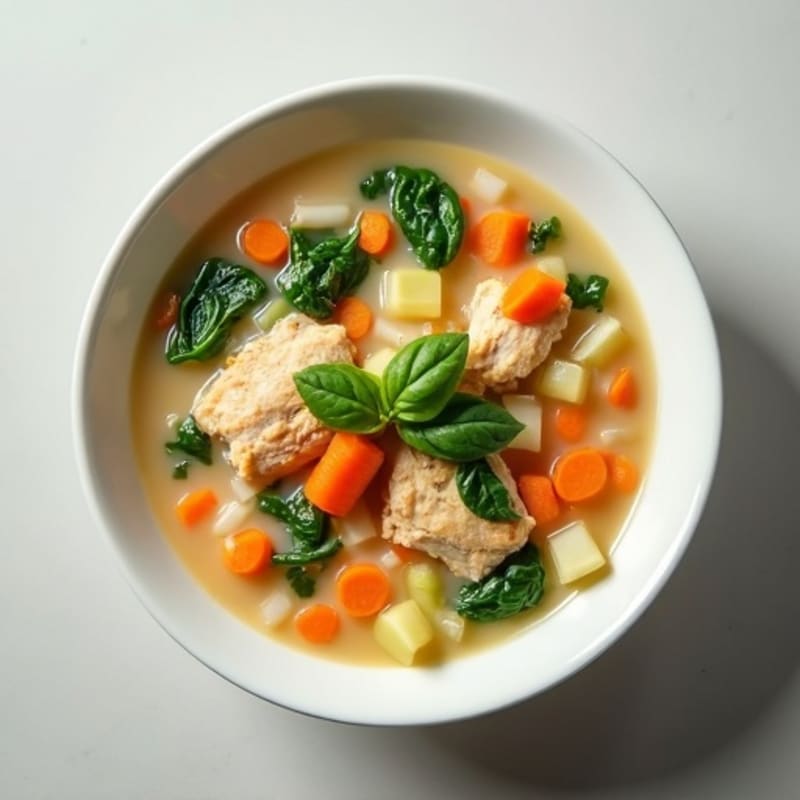 Creamy Chicken Vegetable Soup
