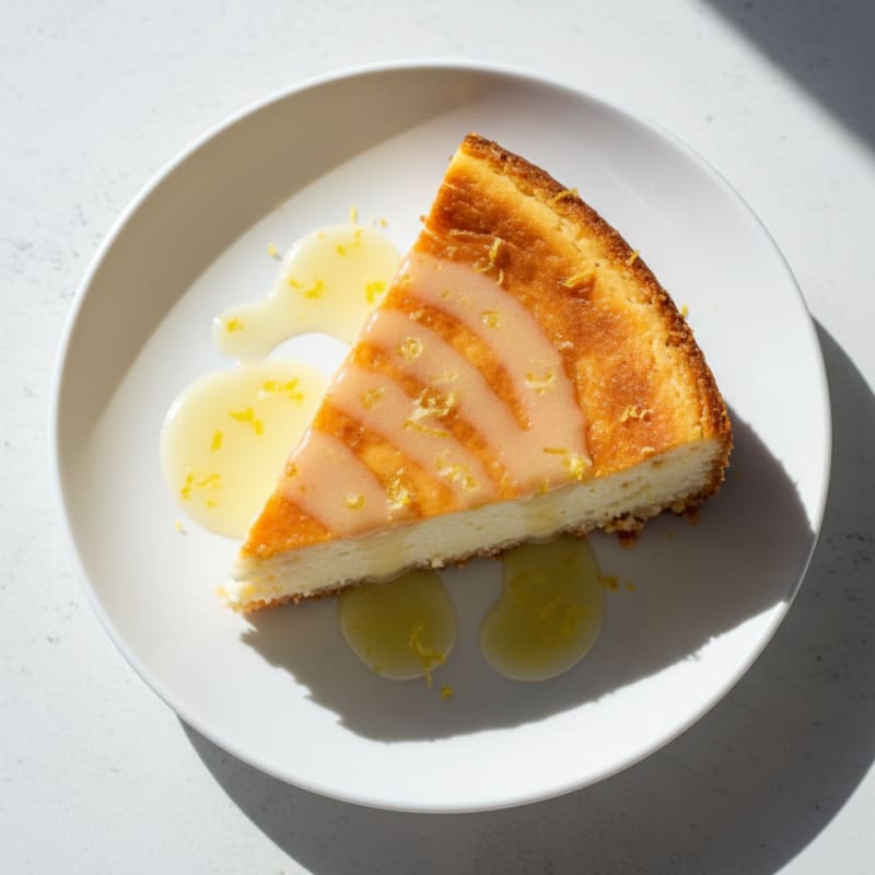 Creamy Greek Yogurt Protein Cheesecake