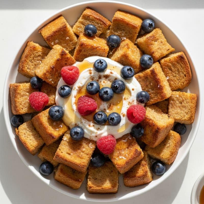 Golden Maple-Kissed French Toast Bake