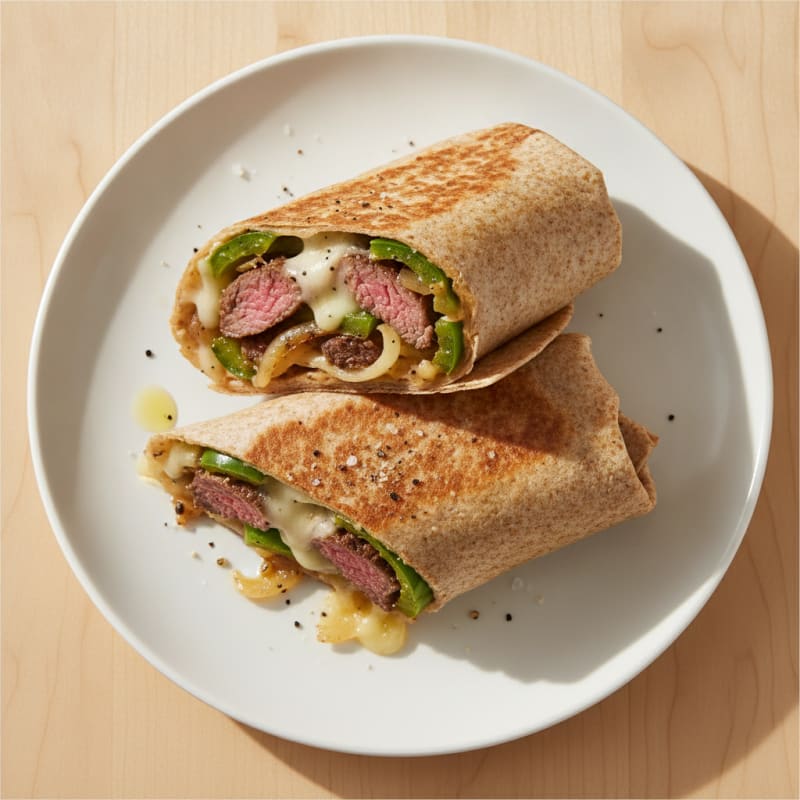 Philly Steak and Provolone Wrap