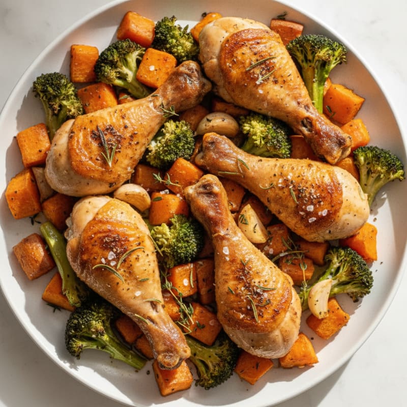 Herb-Roasted Chicken Drumsticks