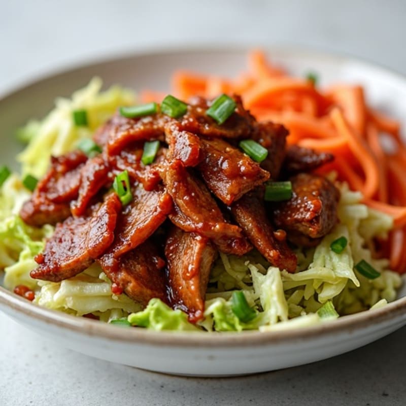 Slow Cooker BBQ Pulled Pork with Crispy Slaw