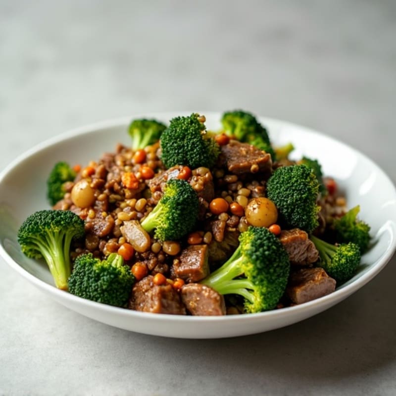 Ginger-Garlic Beef and Broccoli Stir-Fry