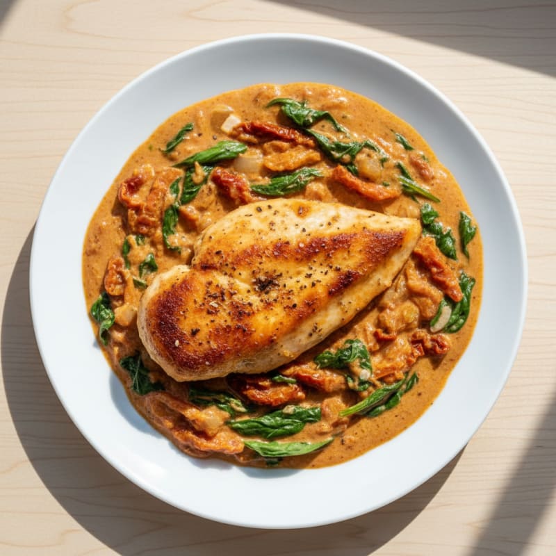 Creamy Tuscan Chicken Skillet