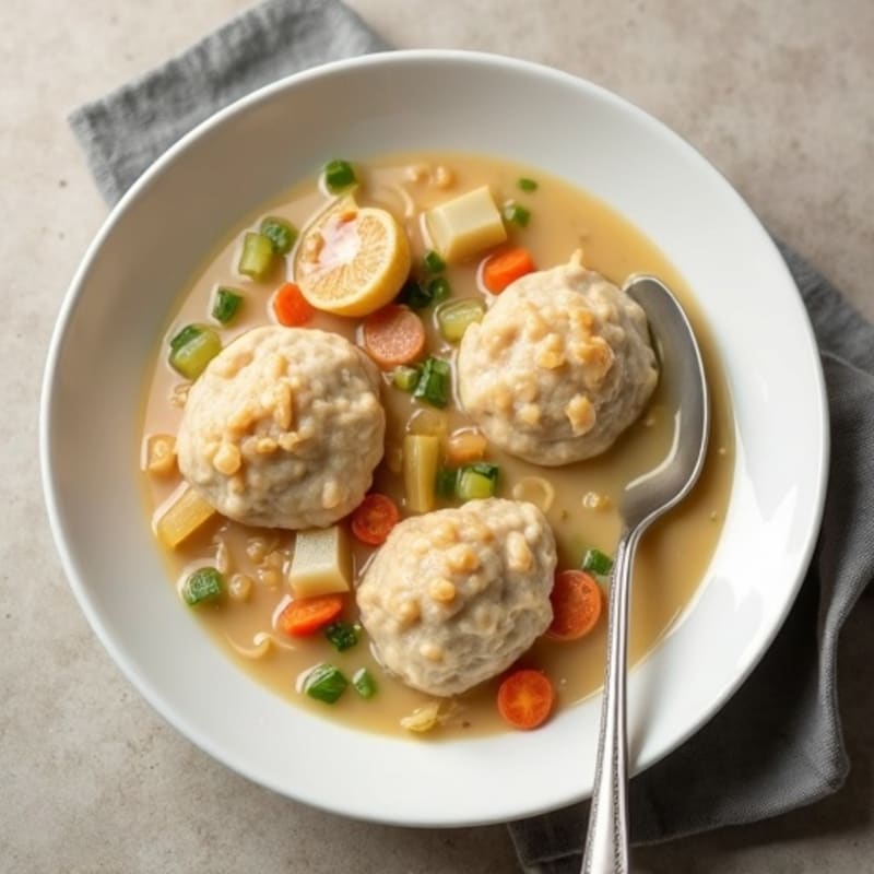 Healthy Creamy Chicken and Tender Dumplings