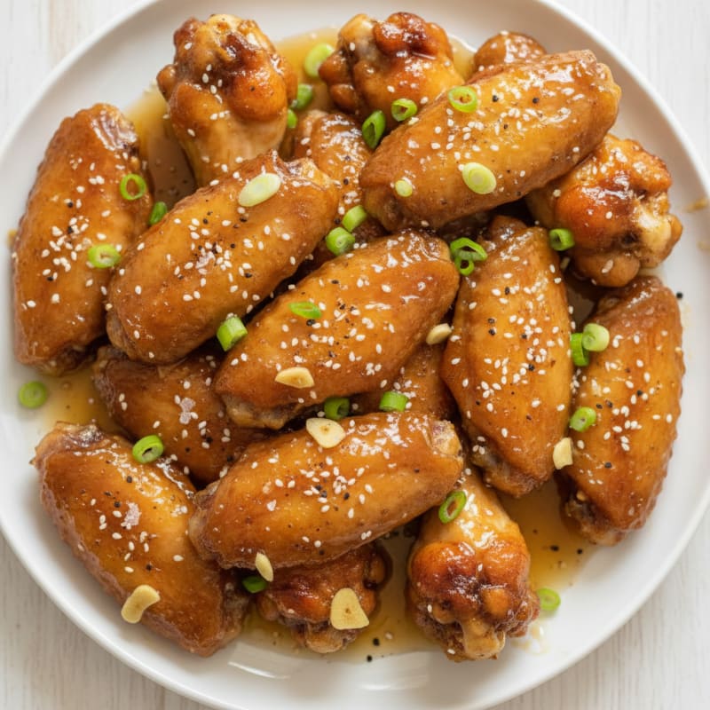 Honey-Glazed Chicken Wings