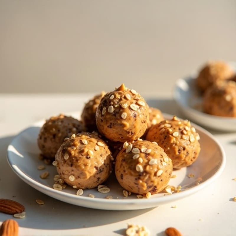No-Bake Almond Butter Protein Bites