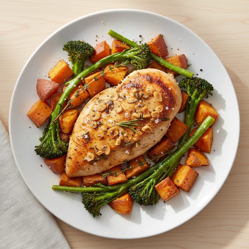 Garlic Herb Roasted Chicken