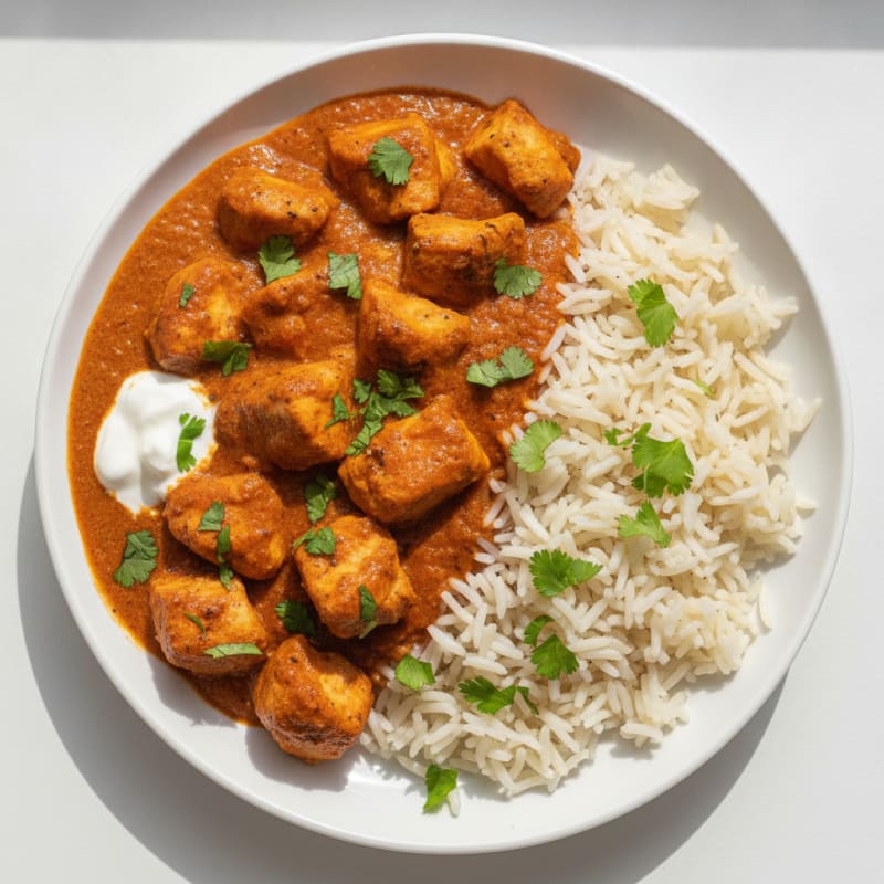 Chicken Tikka Masala with Basmati Rice