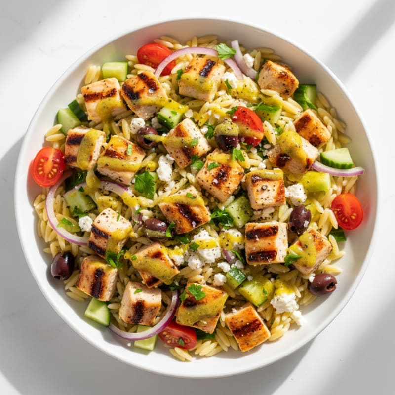 Mediterranean Orzo Pasta Salad
