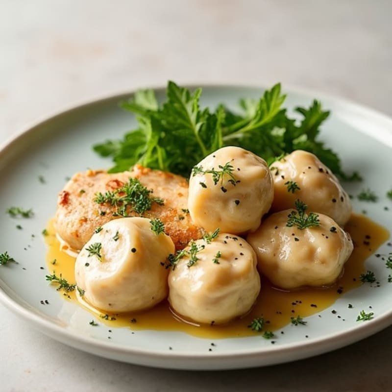Hearty Chicken and Fluffy Herb Dumplings