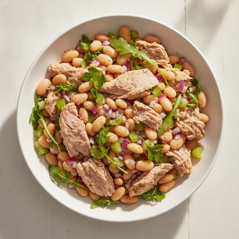 Zesty Tuna and White Bean Salad