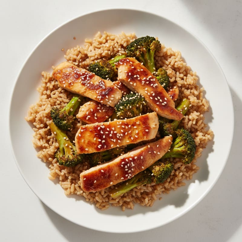 Teriyaki Chicken and Broccoli Stir-Fry