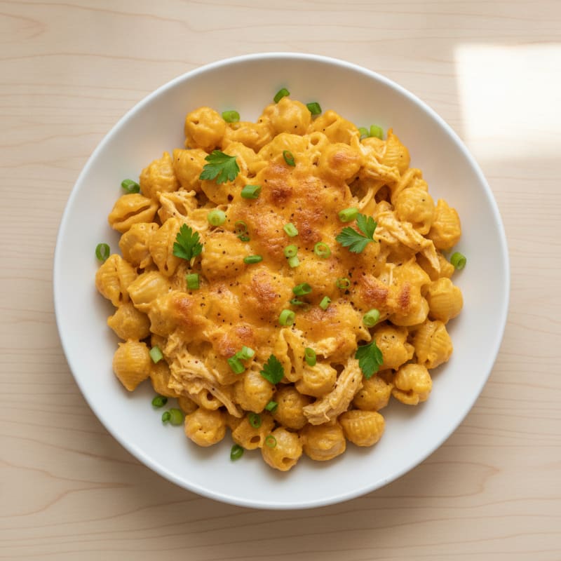 High-Protein Baked Macaroni and Cheese