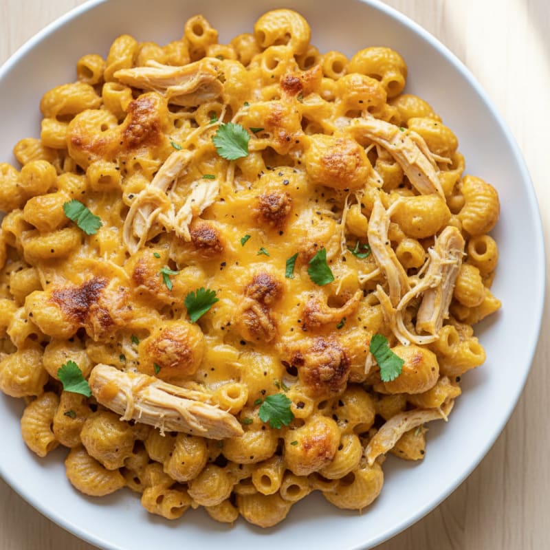 Creamy Golden Baked Macaroni and Cheese