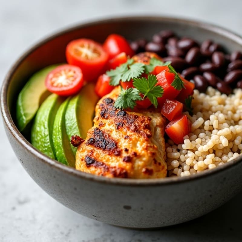 Hearty Black Bean Burrito Bowl