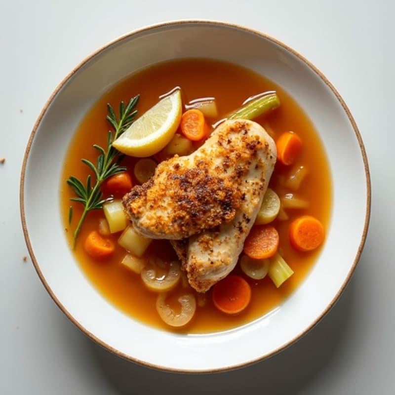 Slow-Cooked Caramelized Onion Savory Broth