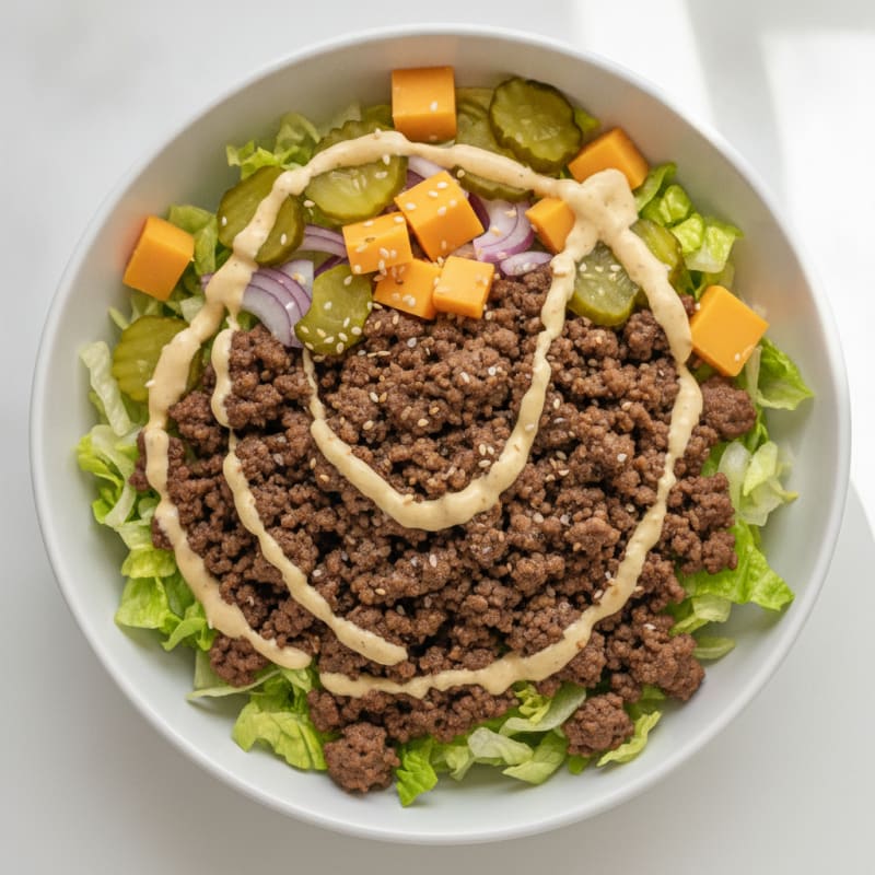 Big Mac Protein Bowl