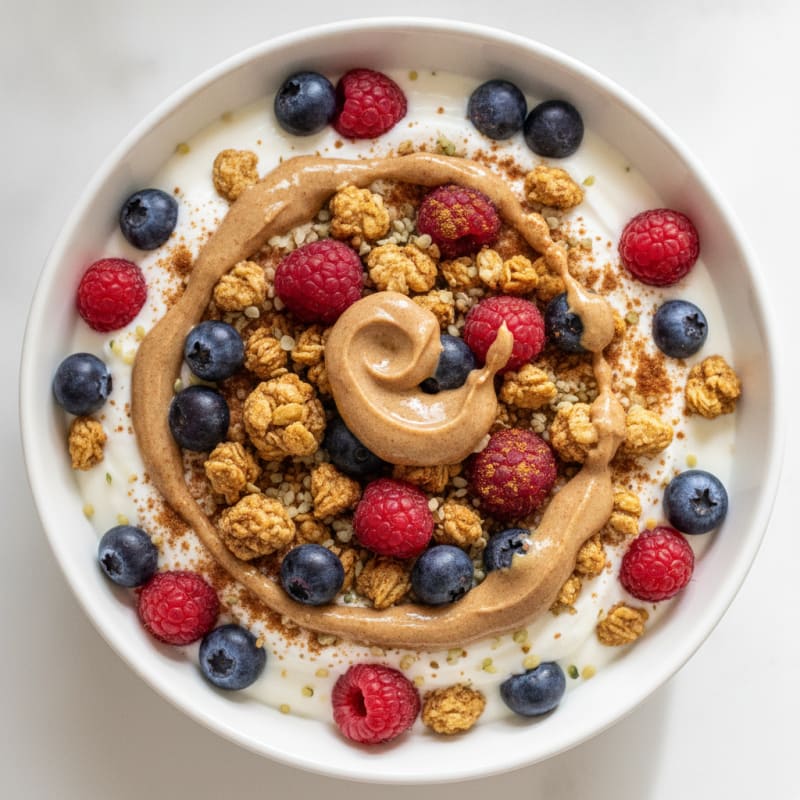 Quick Berry Yogurt Parfait
