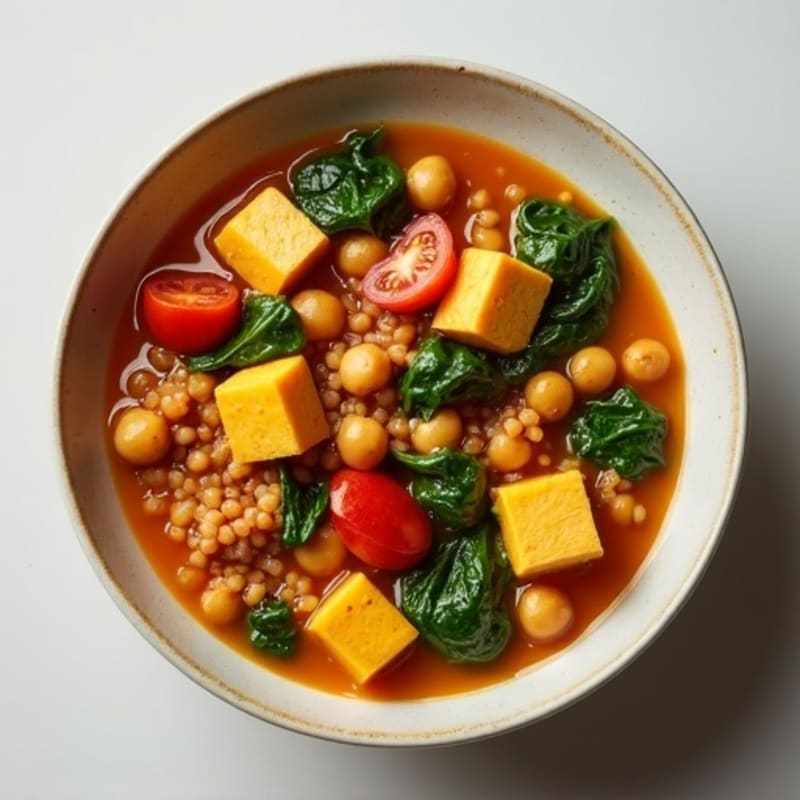 Hearty Coconut Curry Chickpea Stew