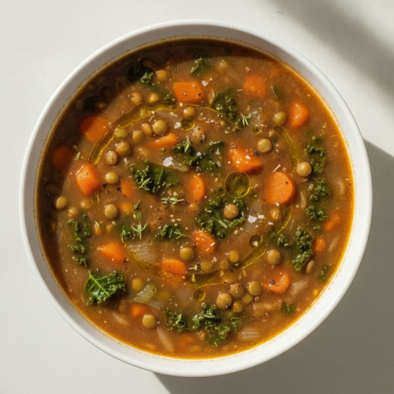 Hearty Vegetable and Lentil Soup