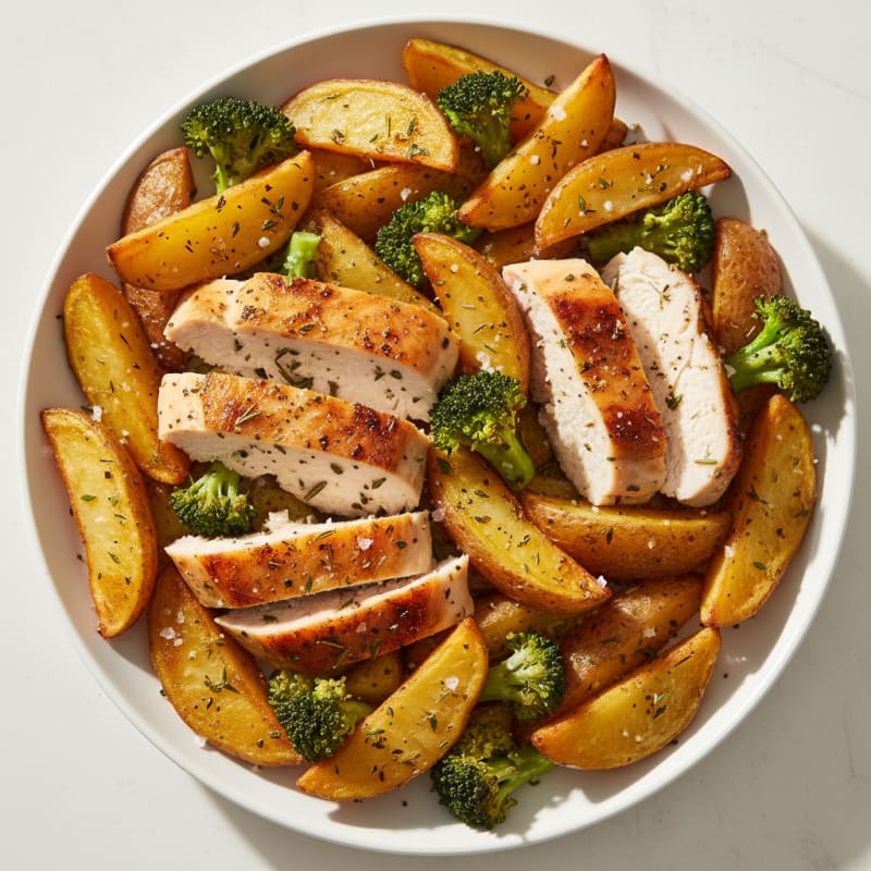 Herb-Baked Chicken and Potatoes