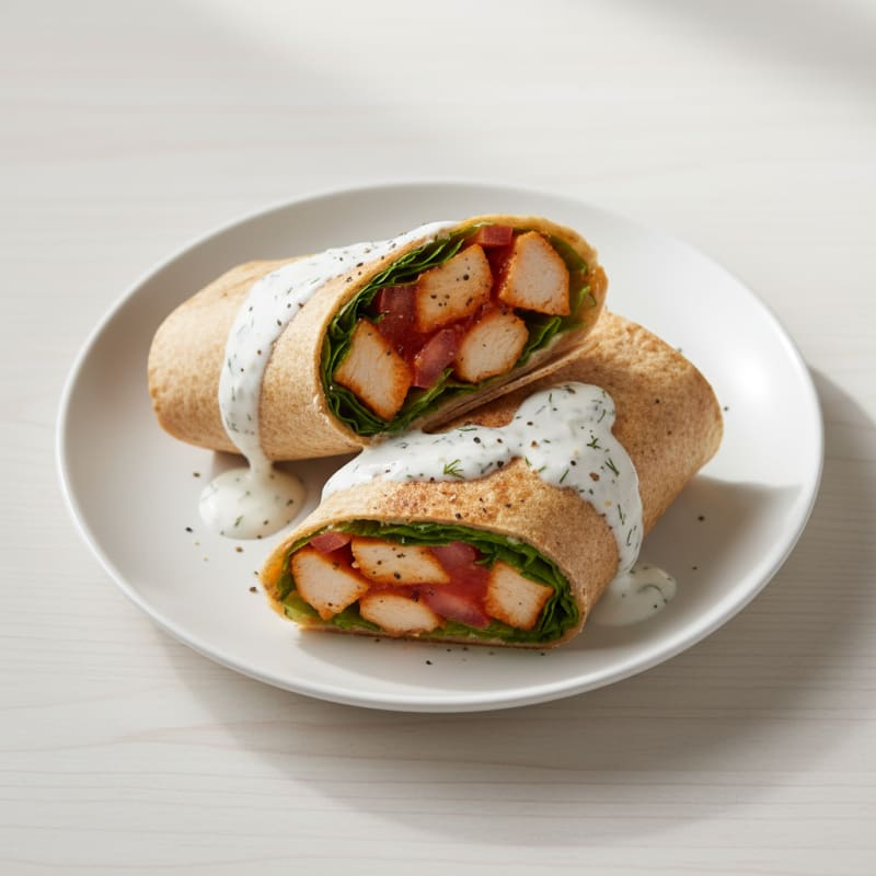 Buffalo Ranch Chicken Wrap